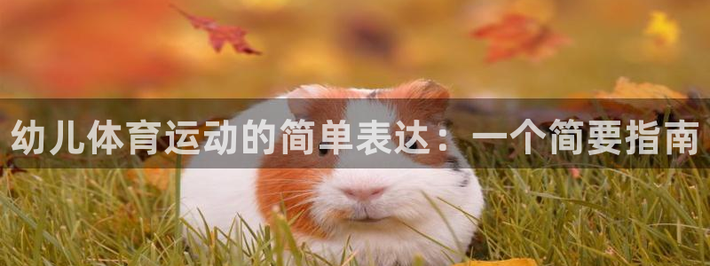 欧亿体育官方正版app娱乐40996：幼儿体育运动的