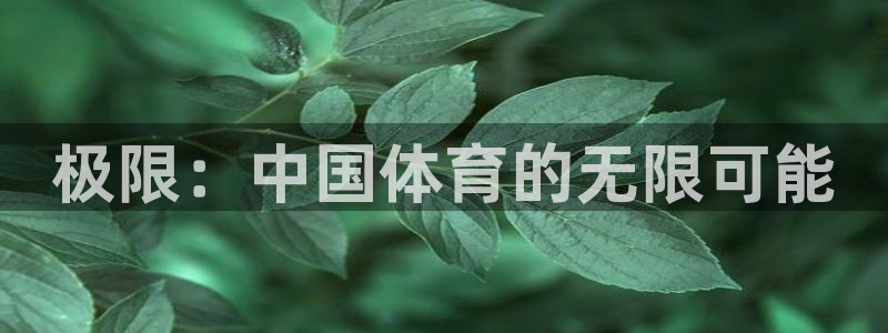 欧亿体育官方正版app代理：极限：中国体育的无限可能