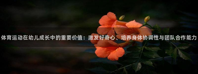 oety欧亿体育官网下载是干嘛的公司：体育运动在幼儿成长中的